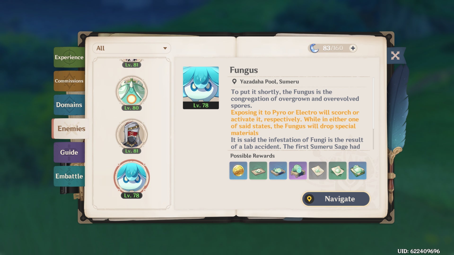 Genshin Impact Luminescent Pollen locations and Luminescent Pollen